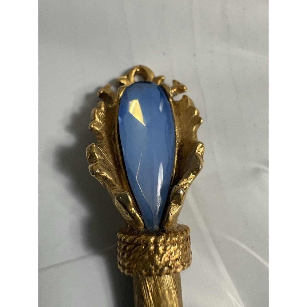 Vintage Florenza Pen With Blue Stone Cabachon